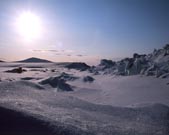 a "beach" on Baffin Island